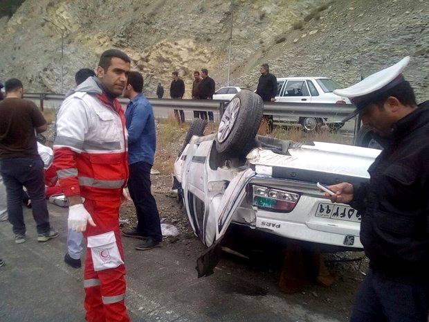 ۱۱ تصادف در سوادکوه ۱۹ مصدوم برجای گذاشت