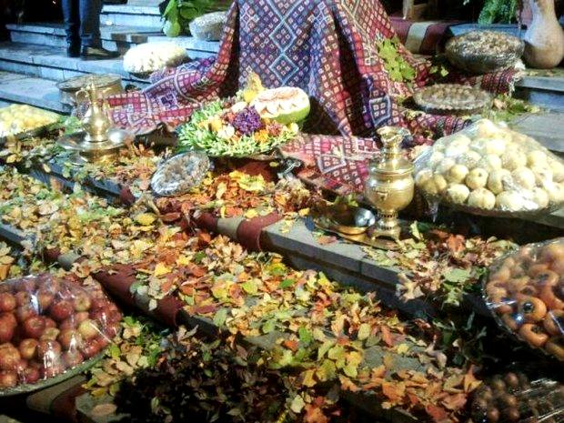 سفره «تیرما سیزه شو» در قائم شهر پهن شد