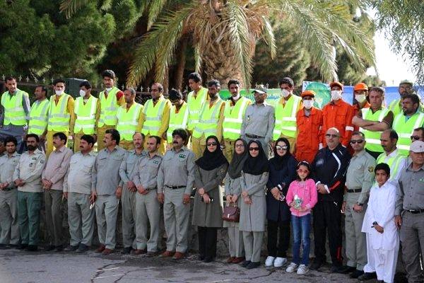 پاکسازی تفرجگاه های سیستان وبلوچستان به مناسبت روز زمین پاک