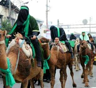 حرکت کاروان نمادین اسرای کربلا در بابل / چهره مازندران اربعینی شد